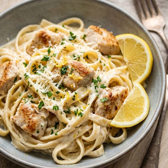 Creamy Lemon Chicken Pasta