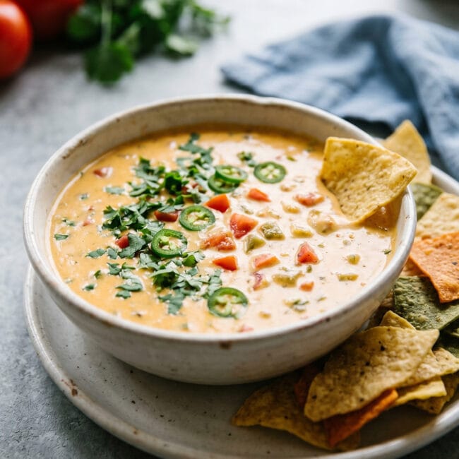 Cottage Cheese Queso Dip