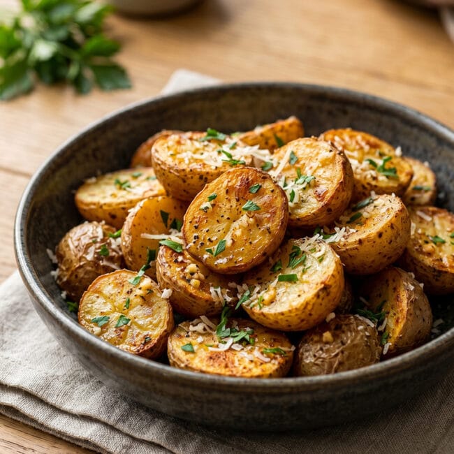 Garlic Butter Potato Bites