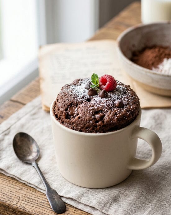 Mug Cake in 5 Minutes