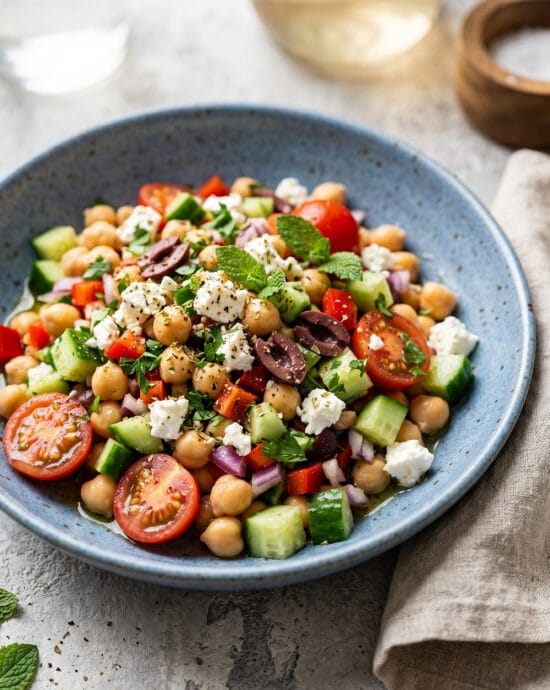 Mediterranean Chickpea Salad