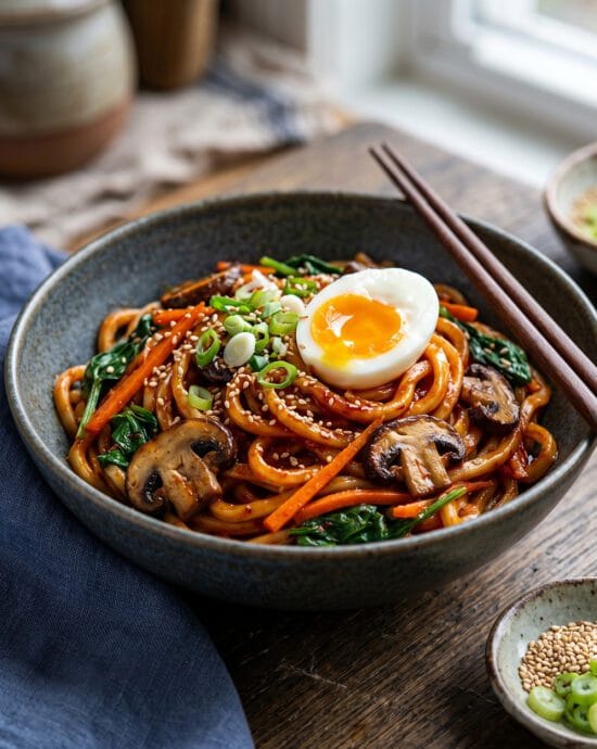 Spicy Gochujang Noodle Bowl