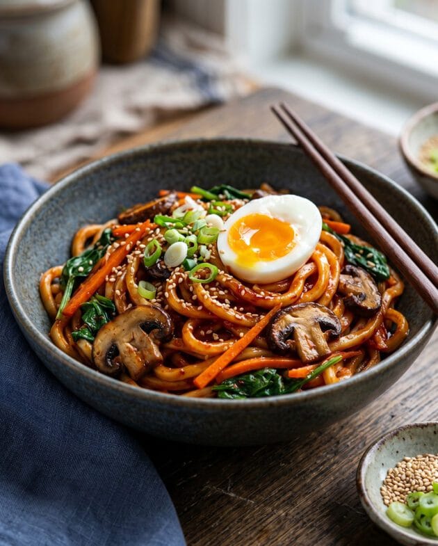 Spicy Gochujang Noodle Bowl