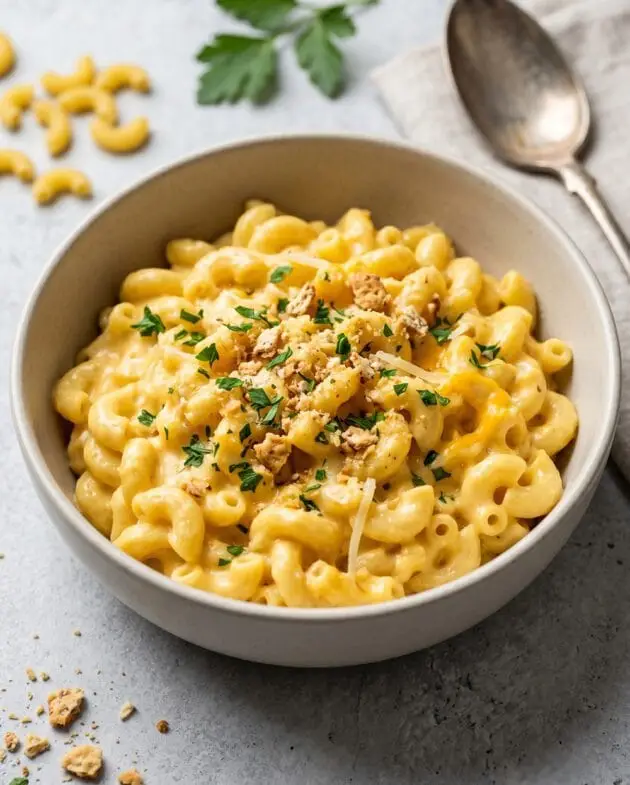 High-Protein Cottage Cheese Mac & Cheese